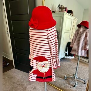 Goodlad Santa Dress and Red Cloche hat